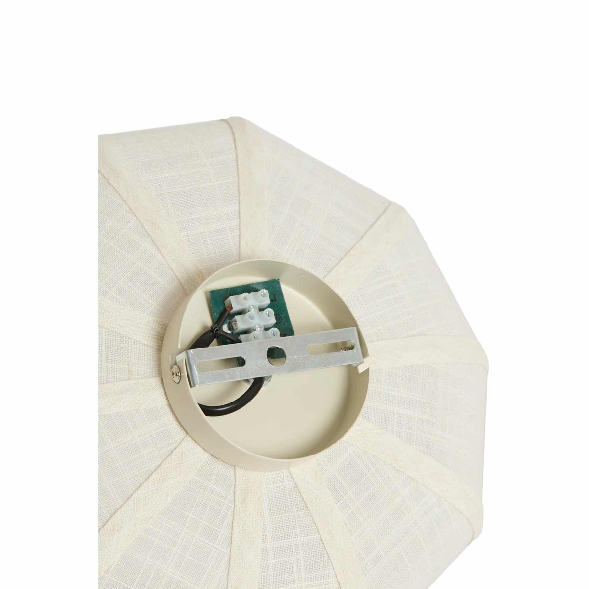 Lampe Suspendue Métal ZOSIA crème, LIGHT & LIVING