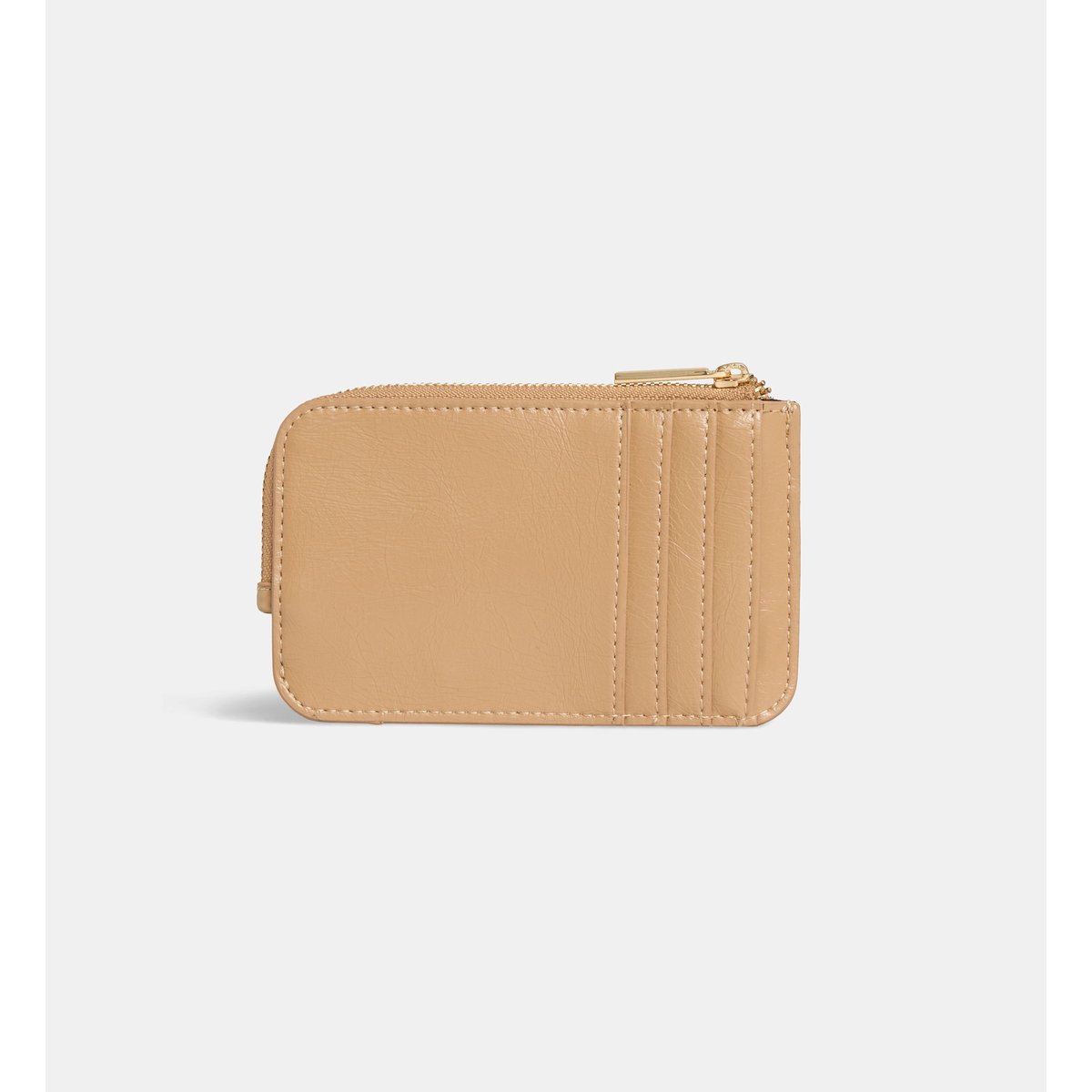 Porte-cartes manon vernis froissé taupe, GALERIES LAFAYETTE