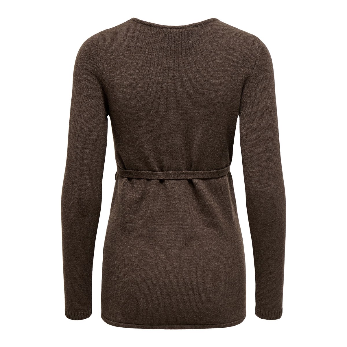Pull En Maille chocolate brown 1, ONLY
