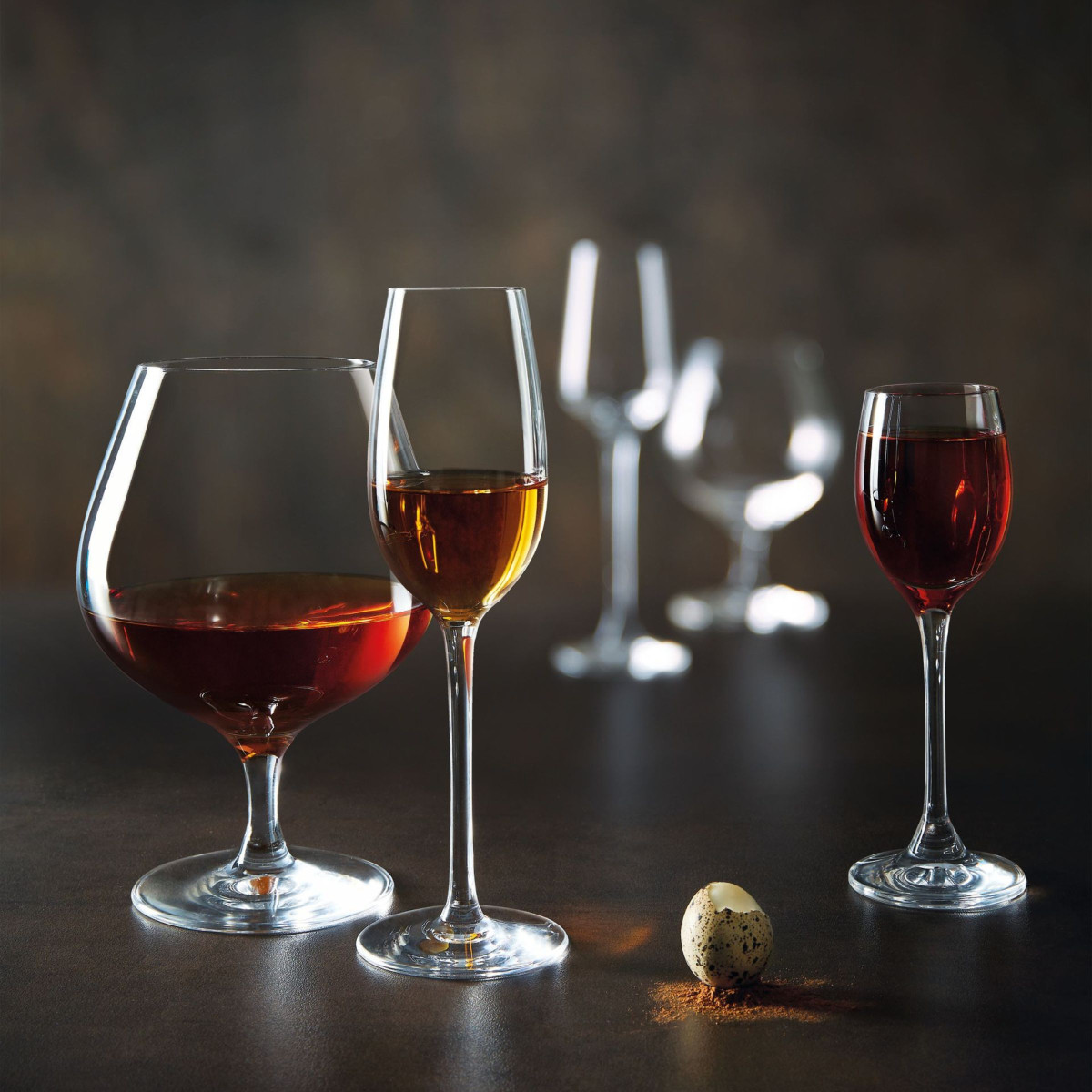 6 verres à cherry 13cl - SPIRITS transparent, CHEF&SOMMELIER