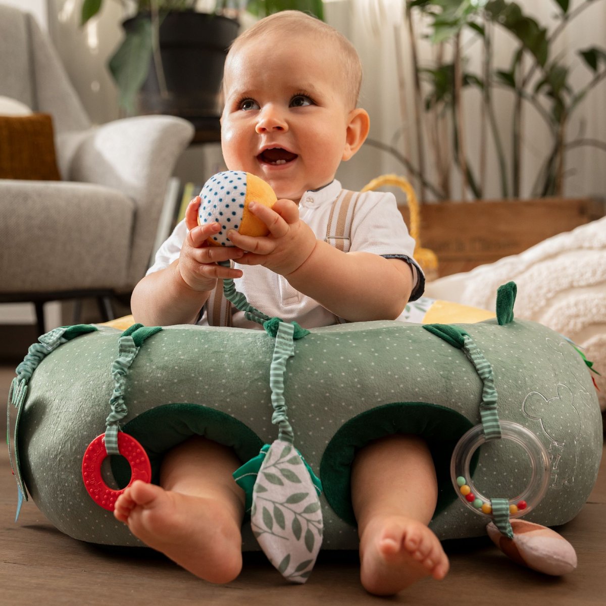 Fauteuil Baby Seat & Play Sophie la girafe vert, VULLI