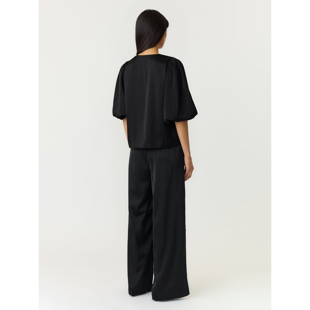 Top noir - black1, YAS