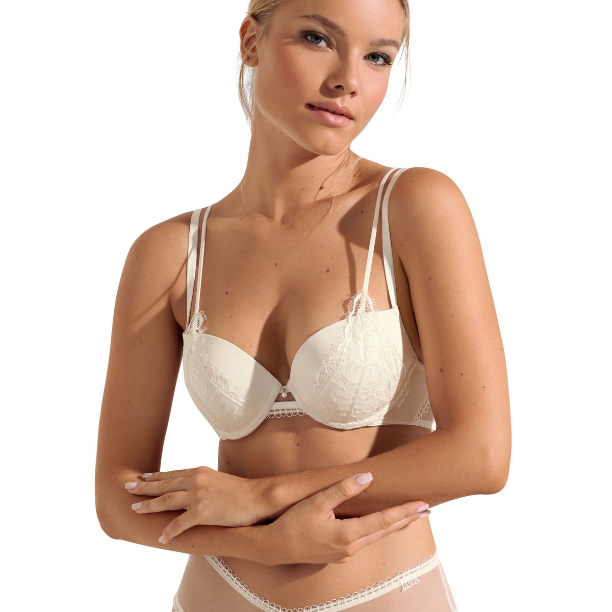 Soutien-gorge push-up Daydream mariage ivoire, LISCA