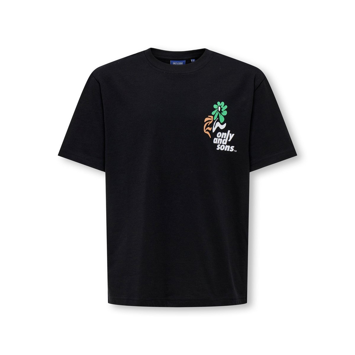 T-Shirt black 1, ONLY & SONS JUNIOR