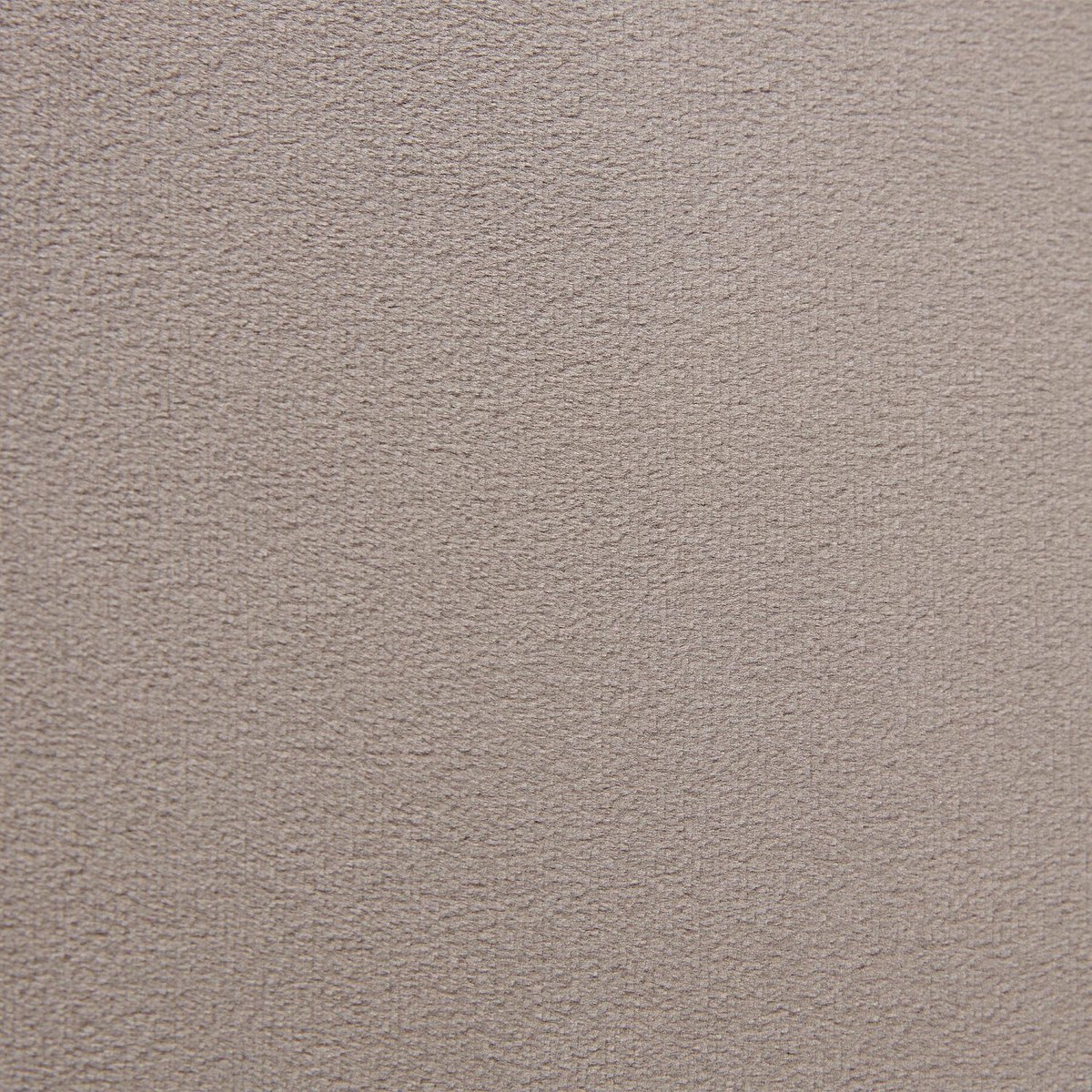 Fauteuil droit velours BOCA gris, taupe, HABITAT