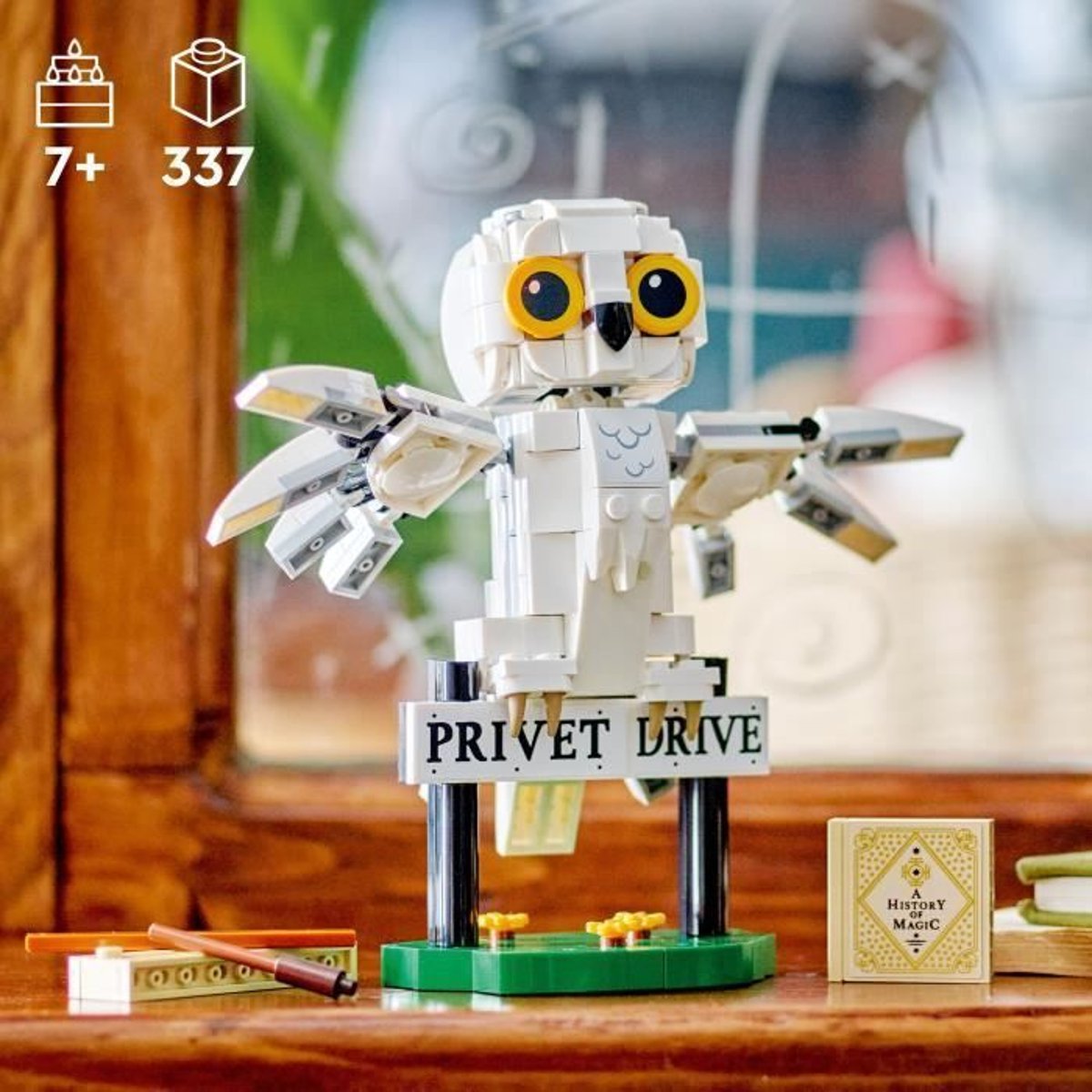 LEGO Harry Potter - Set Hedwige au 4 Privet Drive - 76425 pour les jeunes sorciers multicolore, LEGO