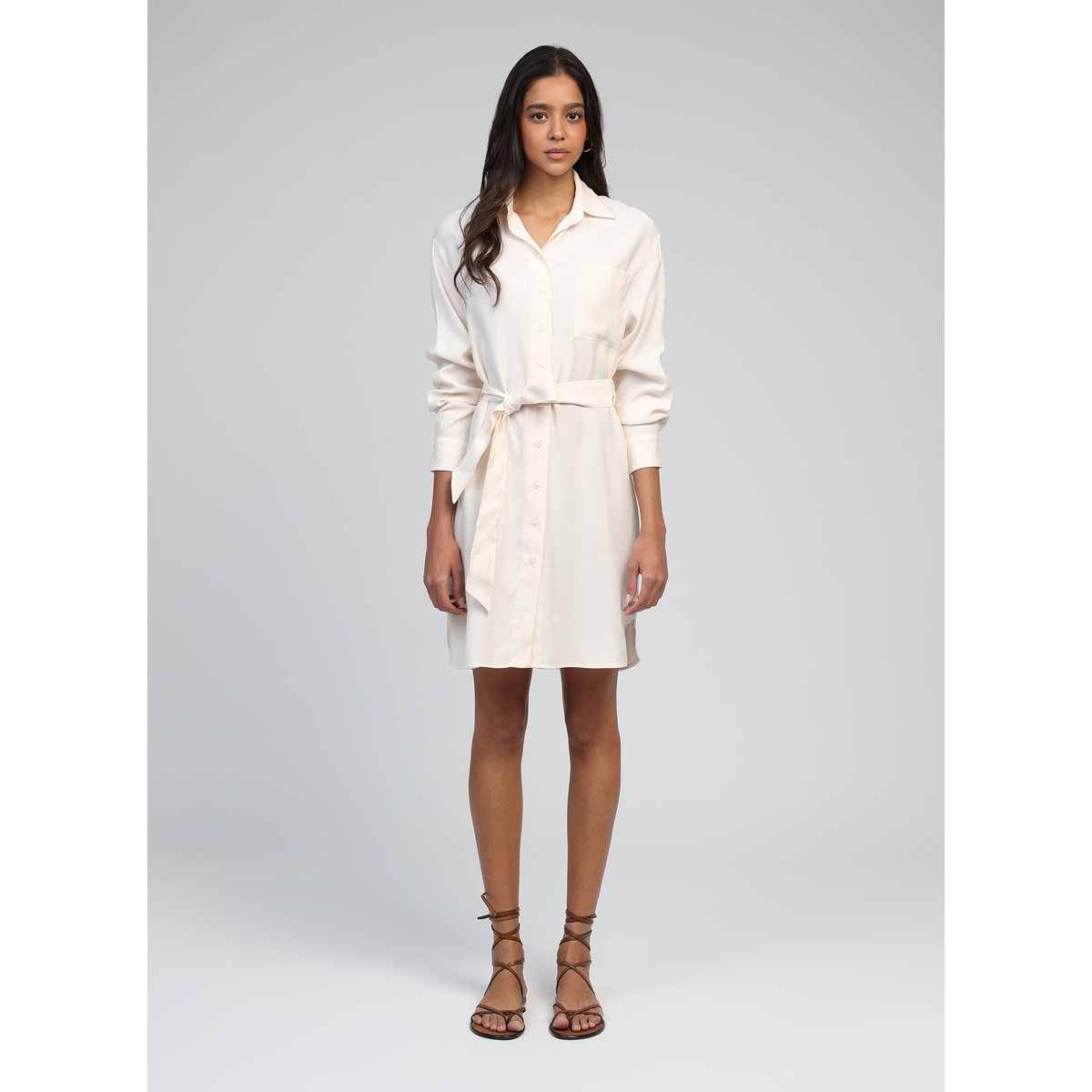 Robe Courte MASATA ecru, AN'GE