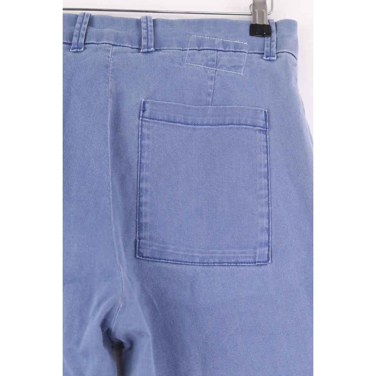 Pantalon droit - Très Bon État bleu, LEON & HARPER
