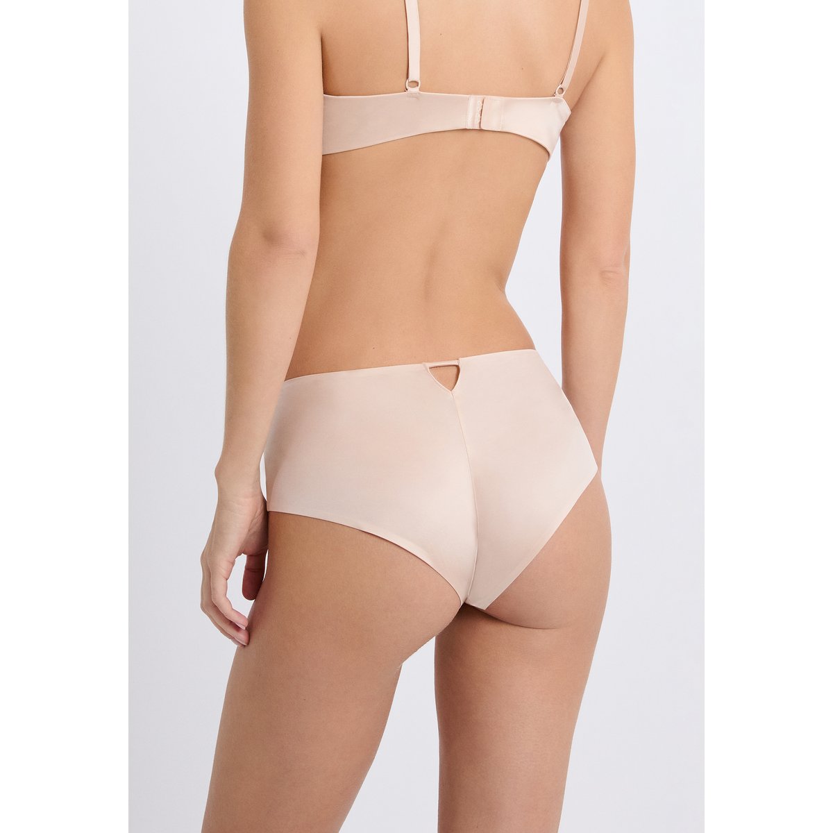 Shorty en microfibre satiné PURE GLOW lin, ETAM