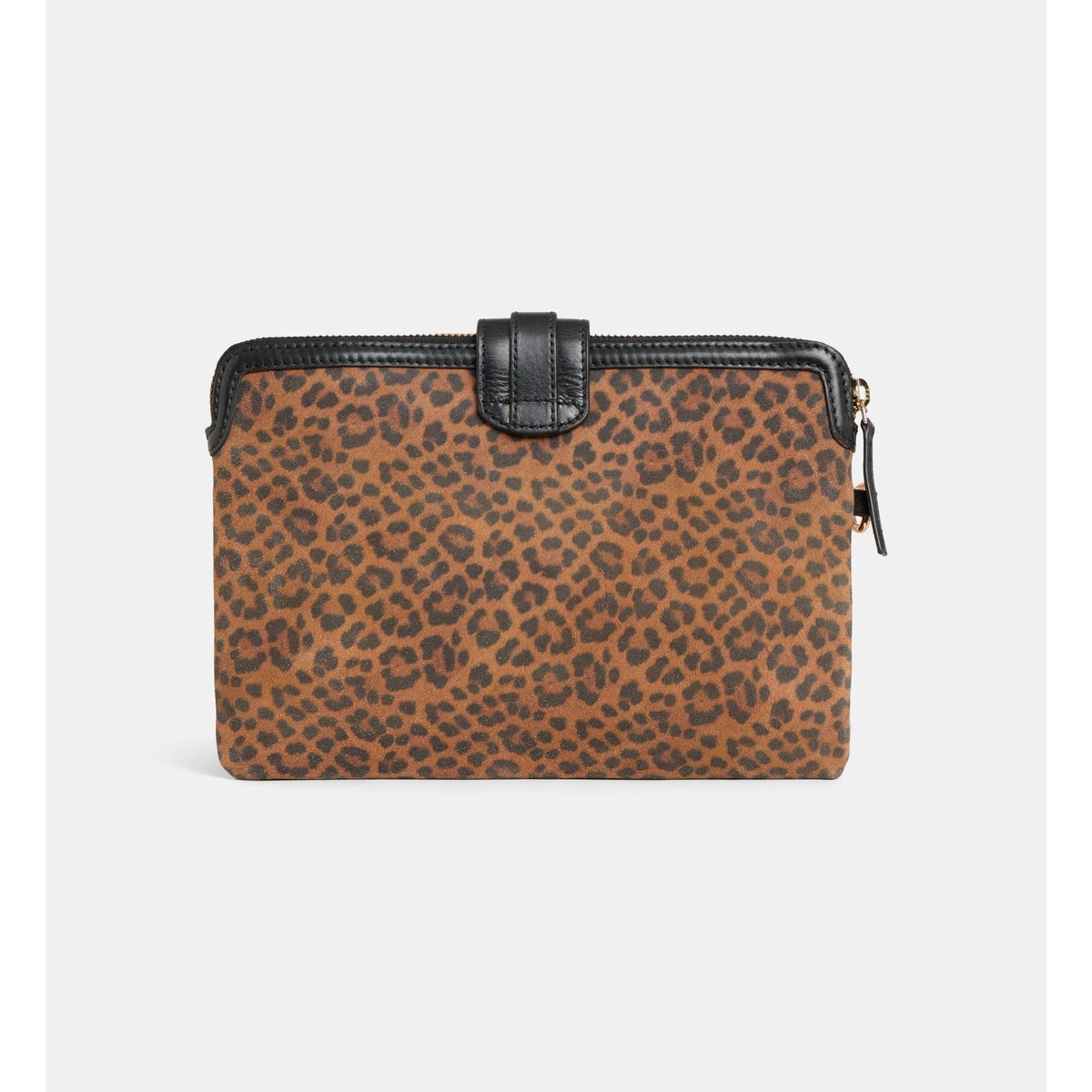 Pochette franky suède léopard, GALERIES LAFAYETTE