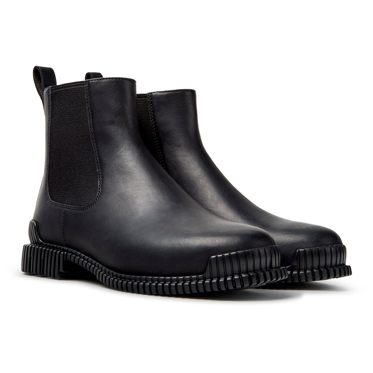 Bottines Pix Smooth Leather noir 001, CAMPER