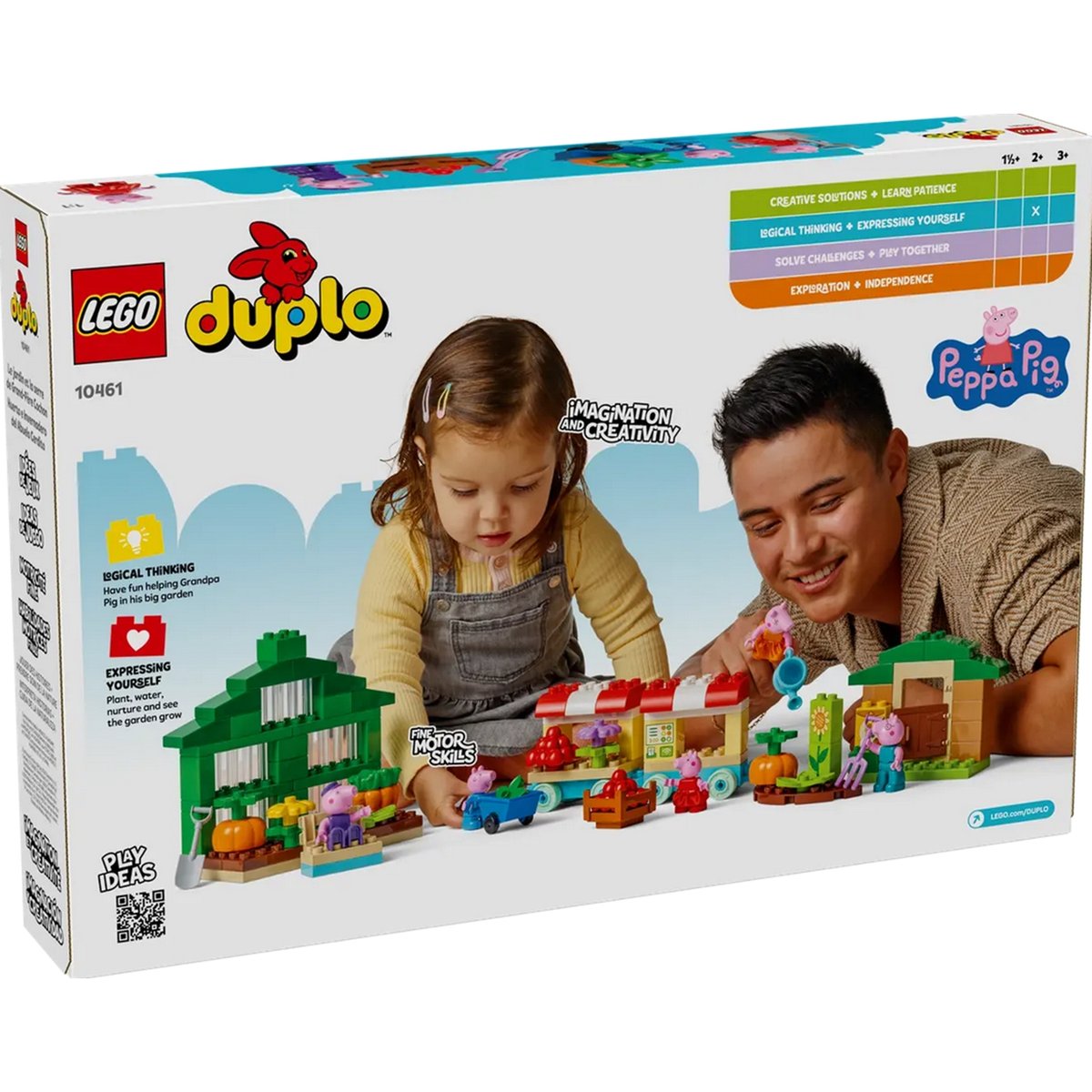 Le jardin de Papy Pig et la serre multicolore, LEGO