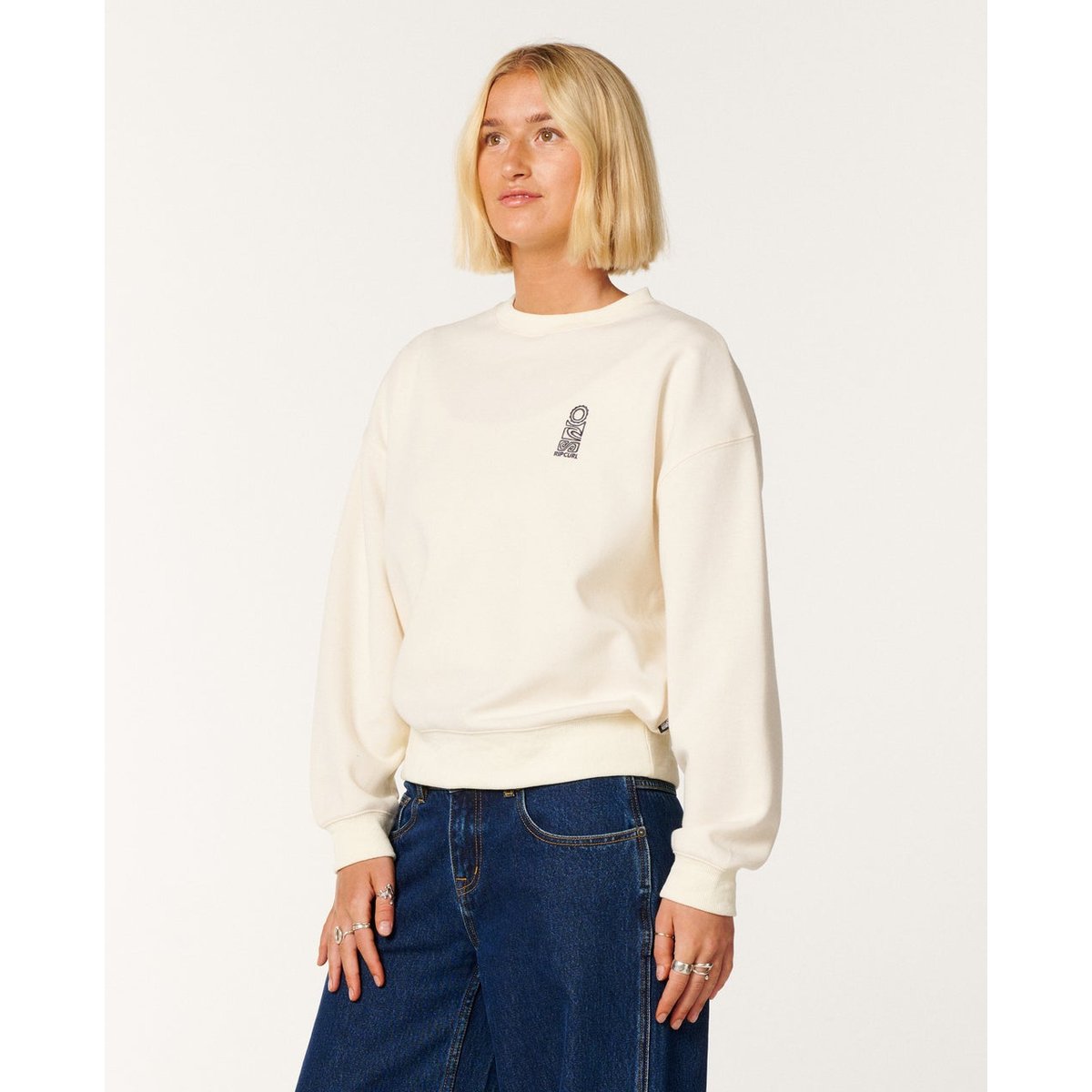 Sweat col rond SEARCH SERIES VAPORCOOL os, RIP CURL