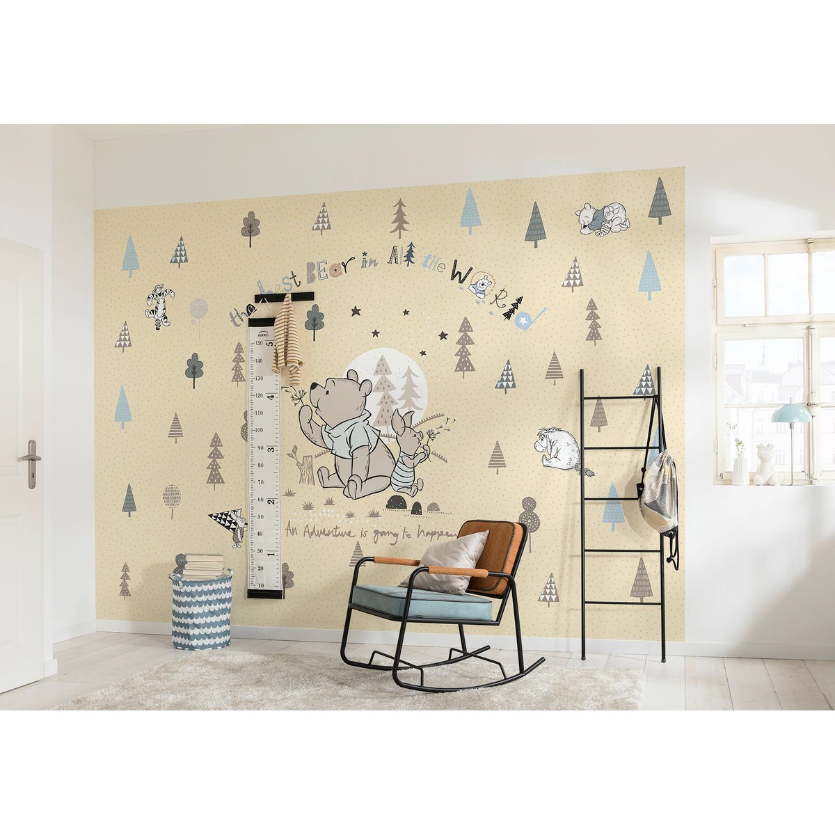 Papier peint Komar - Winnie the Pooh Best Bear - 400 x 260 cm beige, HEXOA