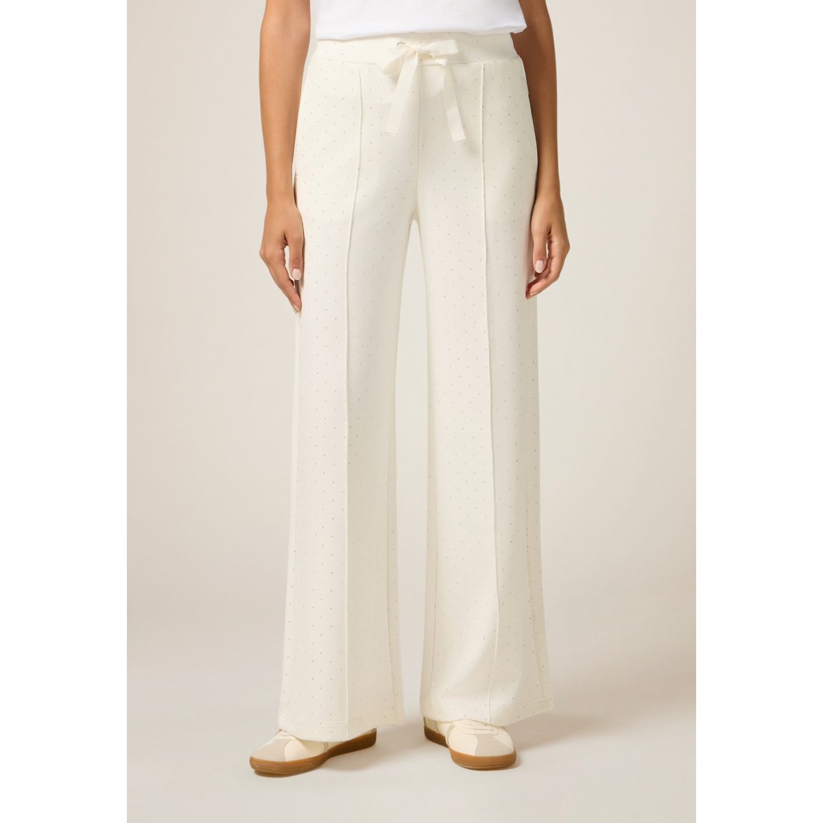 Pantalon palazzo blanc, OLTRE