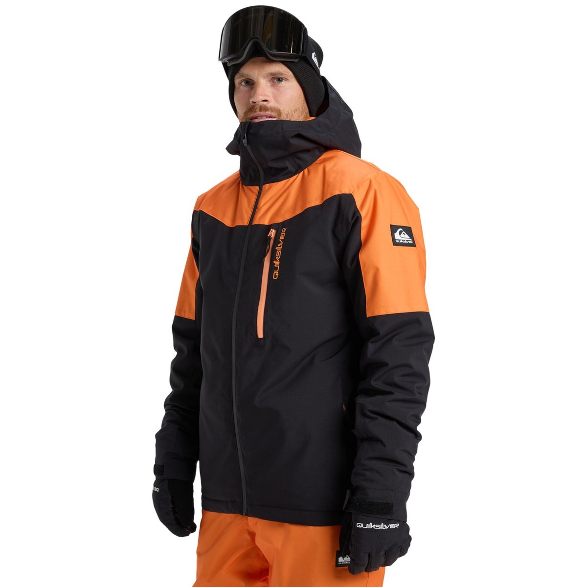 Veste de snow technique TITANO marron almond, QUIKSILVER