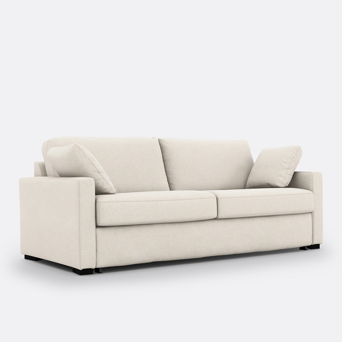 Canapé convertible 2, 3 ou 4 places, Comfort Bultex®, en polyester, TIMOR ecru, LA REDOUTE INTERIEURS