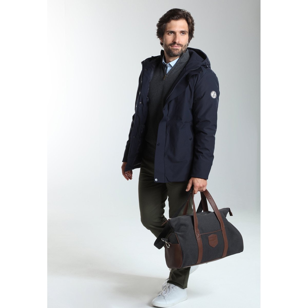 Parka manches longues PRINCE marine, GENTLEMAN FARMER
