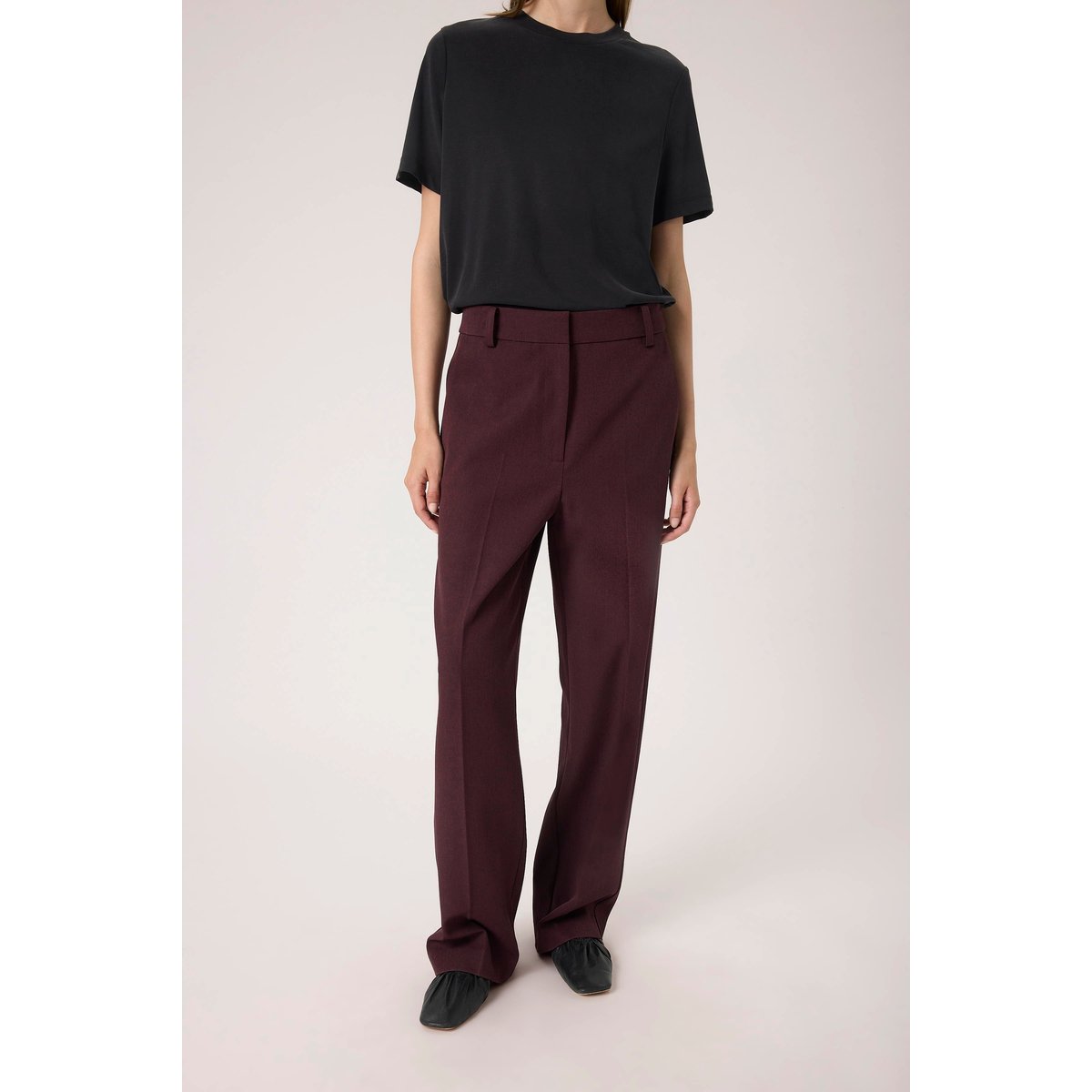 Pantalon de costume bordeaux winetasting melange, SOAKED IN LUXURY