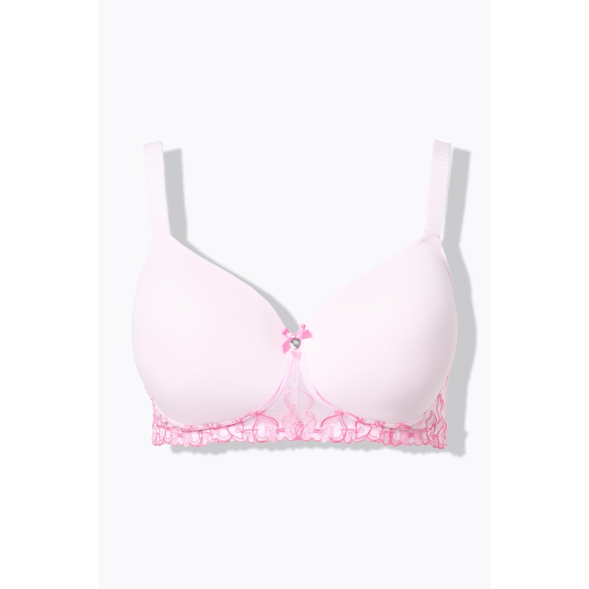 Bralette TRUYOU sans armature rose bébé, ULLA POPKEN