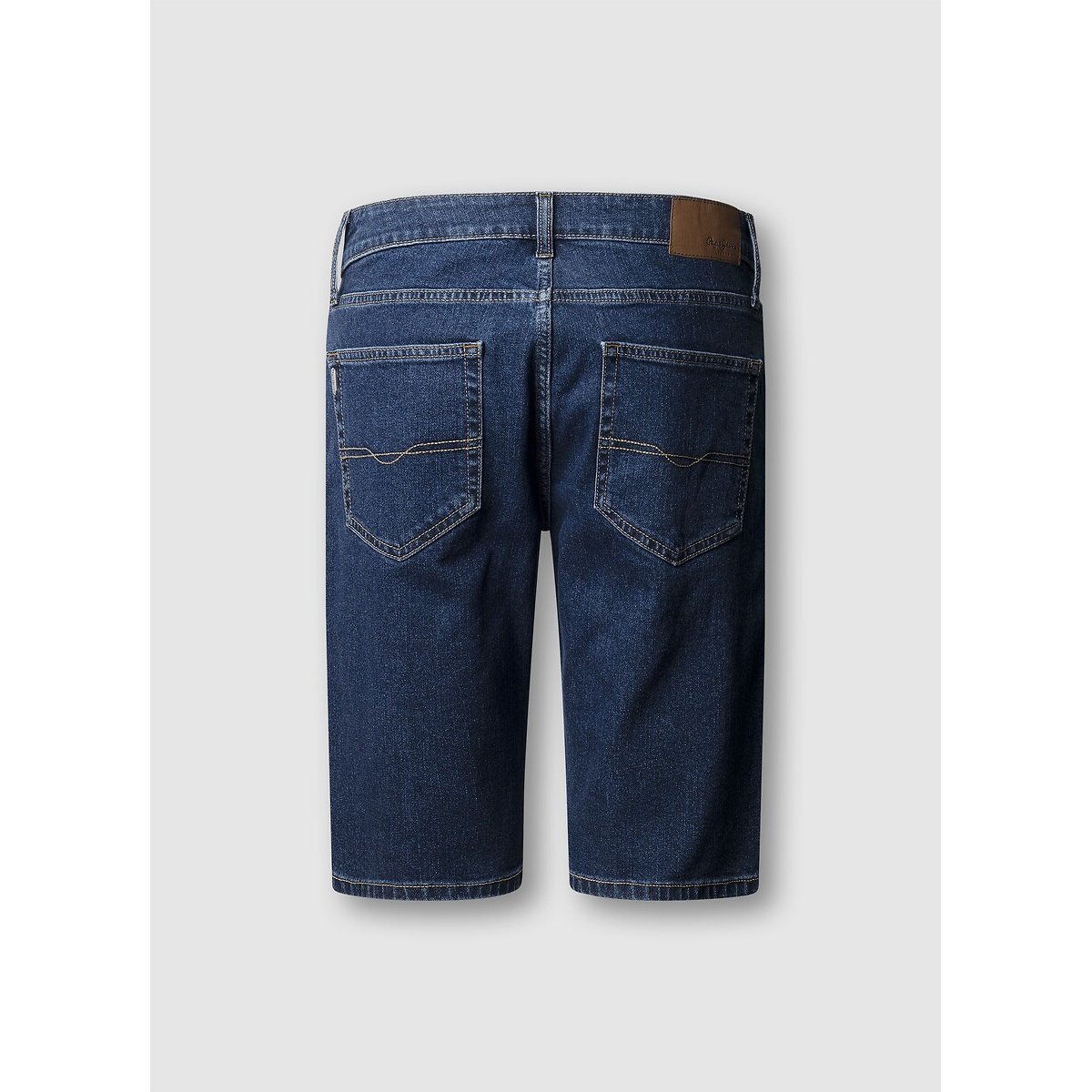 Rechte jeansshort donker denim, PEPE JEANS