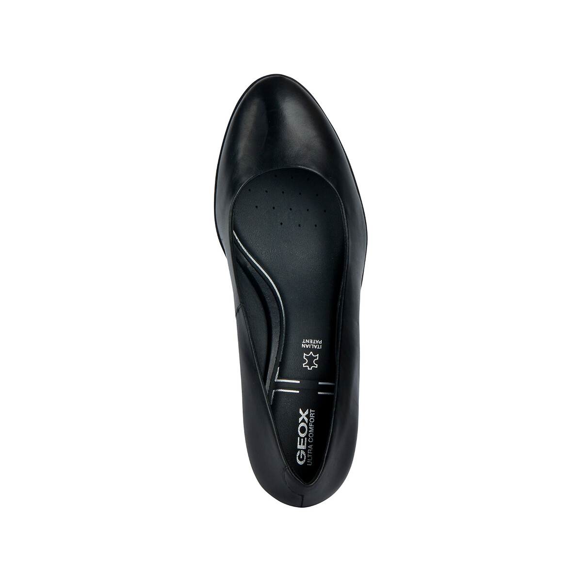 Walk Pleasure Comfortable Heels in Leather black, GEOX