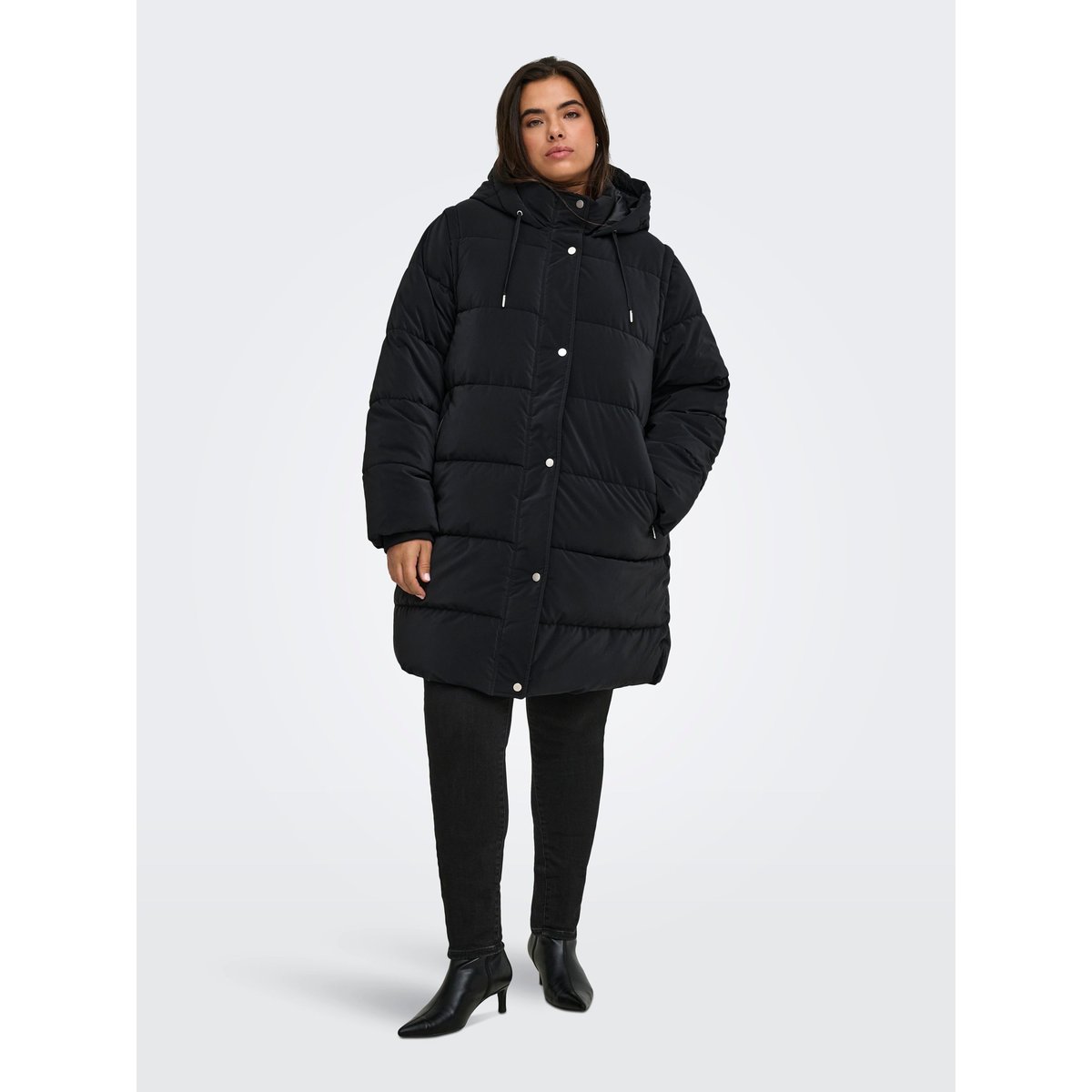Doudoune black 1, ONLY CARMAKOMA