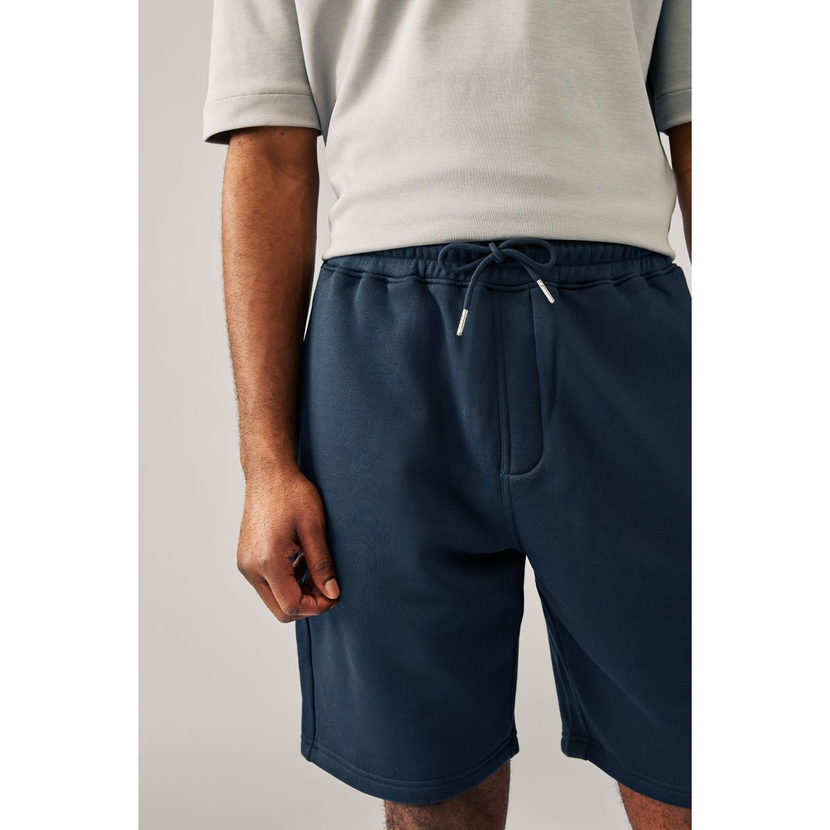 Short en jersey doux, lot de 2 noir/bleu marine, NEXT
