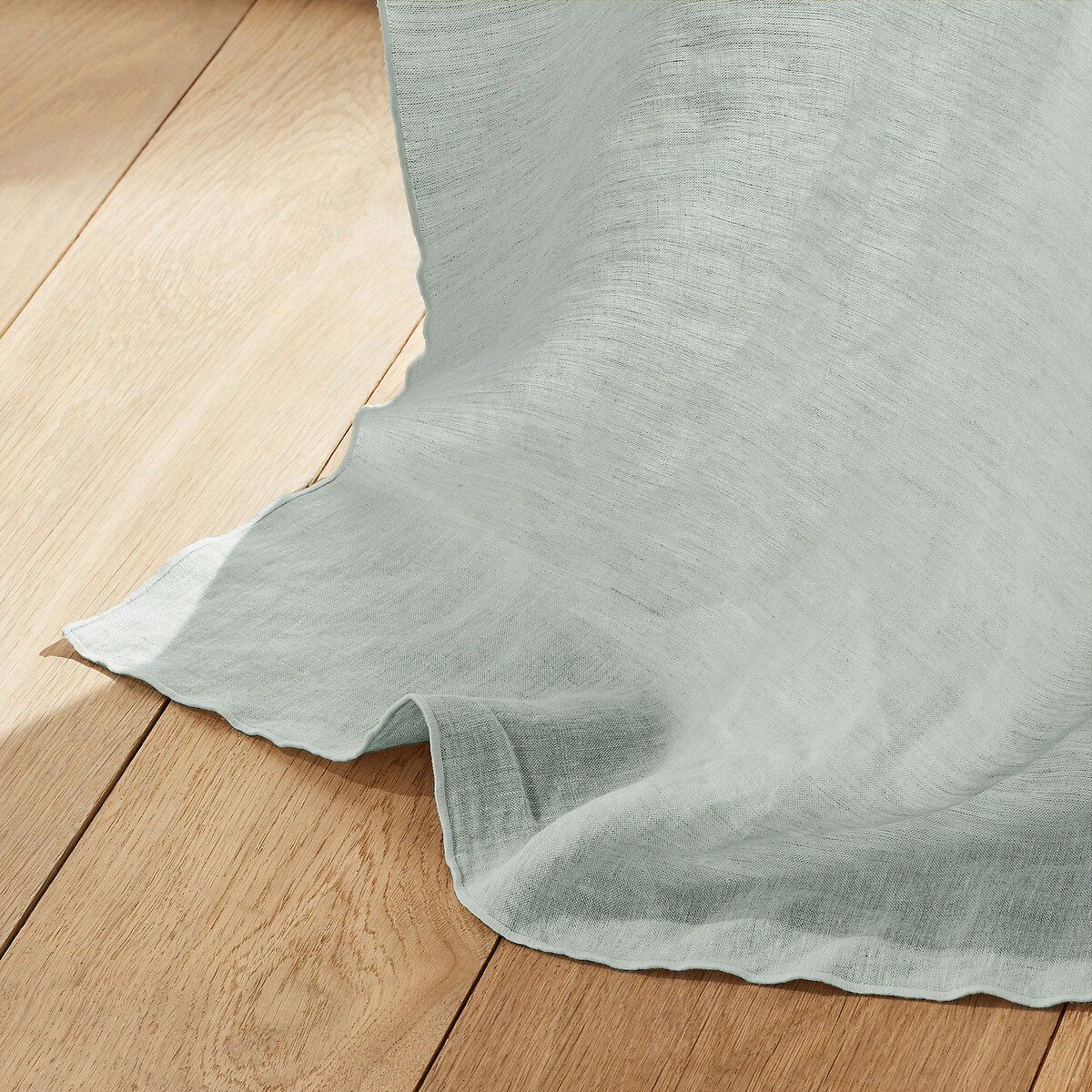 Romane Washed Linen Curtain mineral green, AM.PM