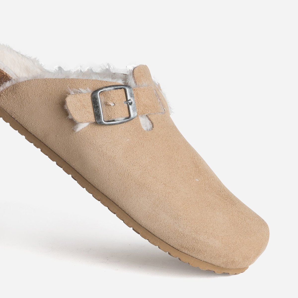 Mule en cuir DARCY beige, ERAM
