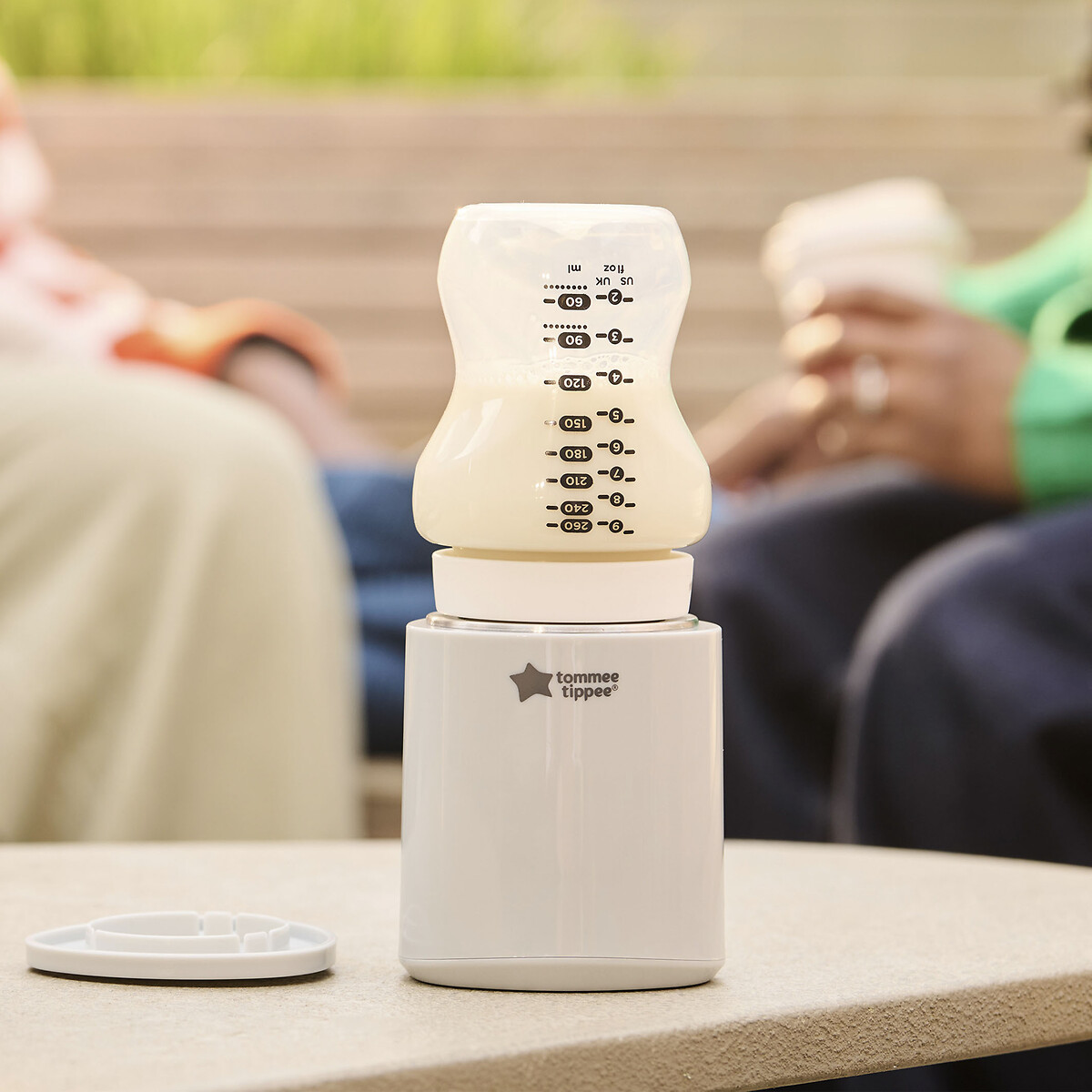 Chauffe-biberon ultra nomade Lets Go blanc, TOMMEE TIPPEE
