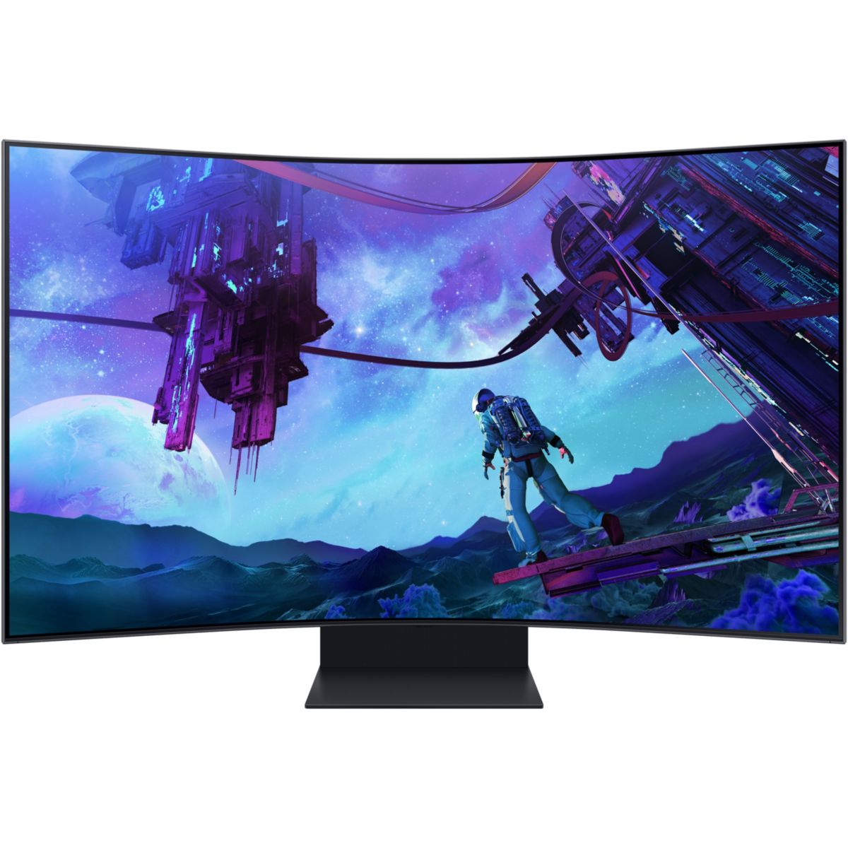 Ecran PC Gamer ARK LS55CG970 55" incurvé 1000R 3K 165Hz VA HDR10+ couleur unique, SAMSUNG