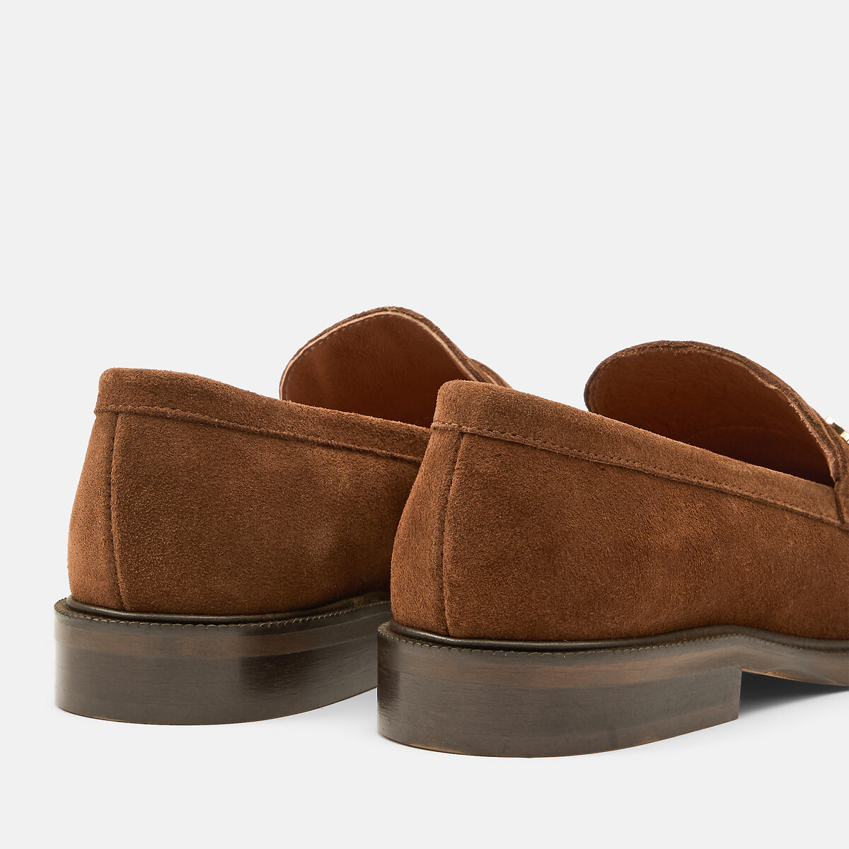 Mocassins en cuir glacé, DONJUAN cognac, JONAK