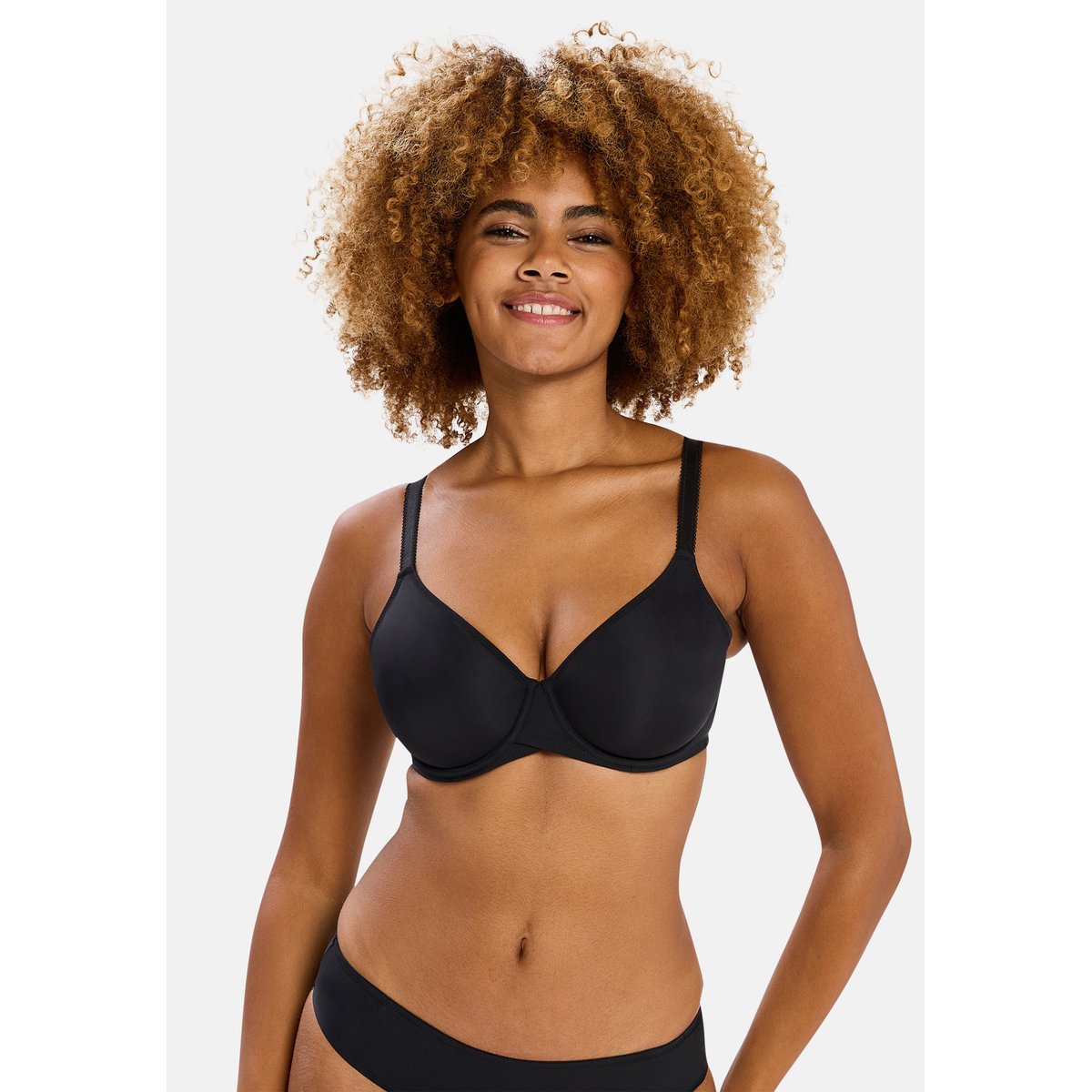 Soutien-gorge classique armatures Sonia noir, SANS COMPLEXE