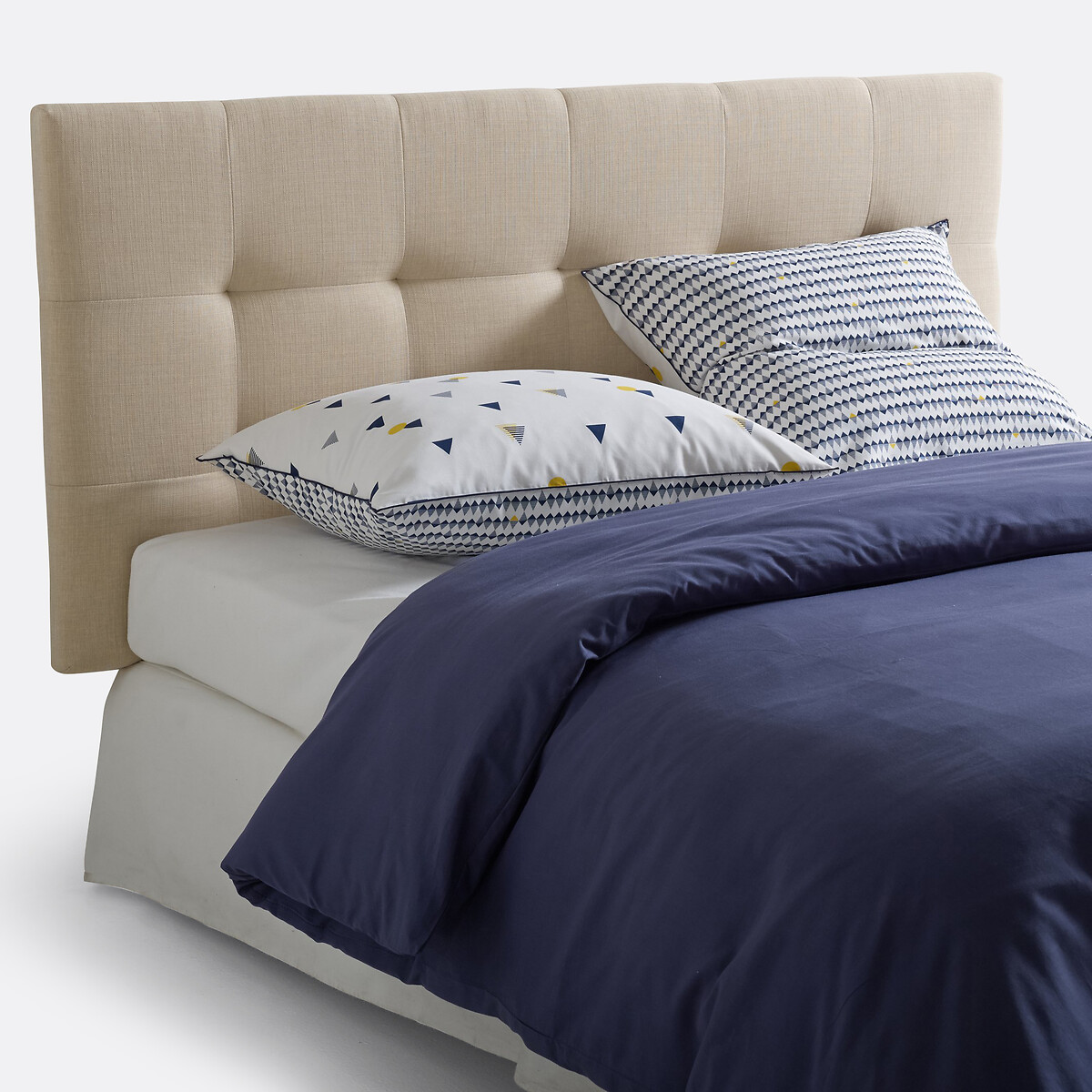 Tête de lit, capitonnée, style contemporain, Numa lin, LA REDOUTE INTERIEURS