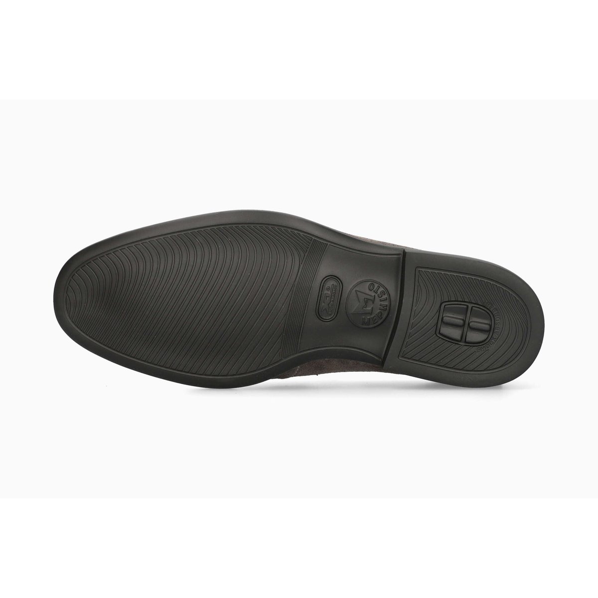 Mocassins en cuir FERGUS gris graphite p5148474, MEPHISTO