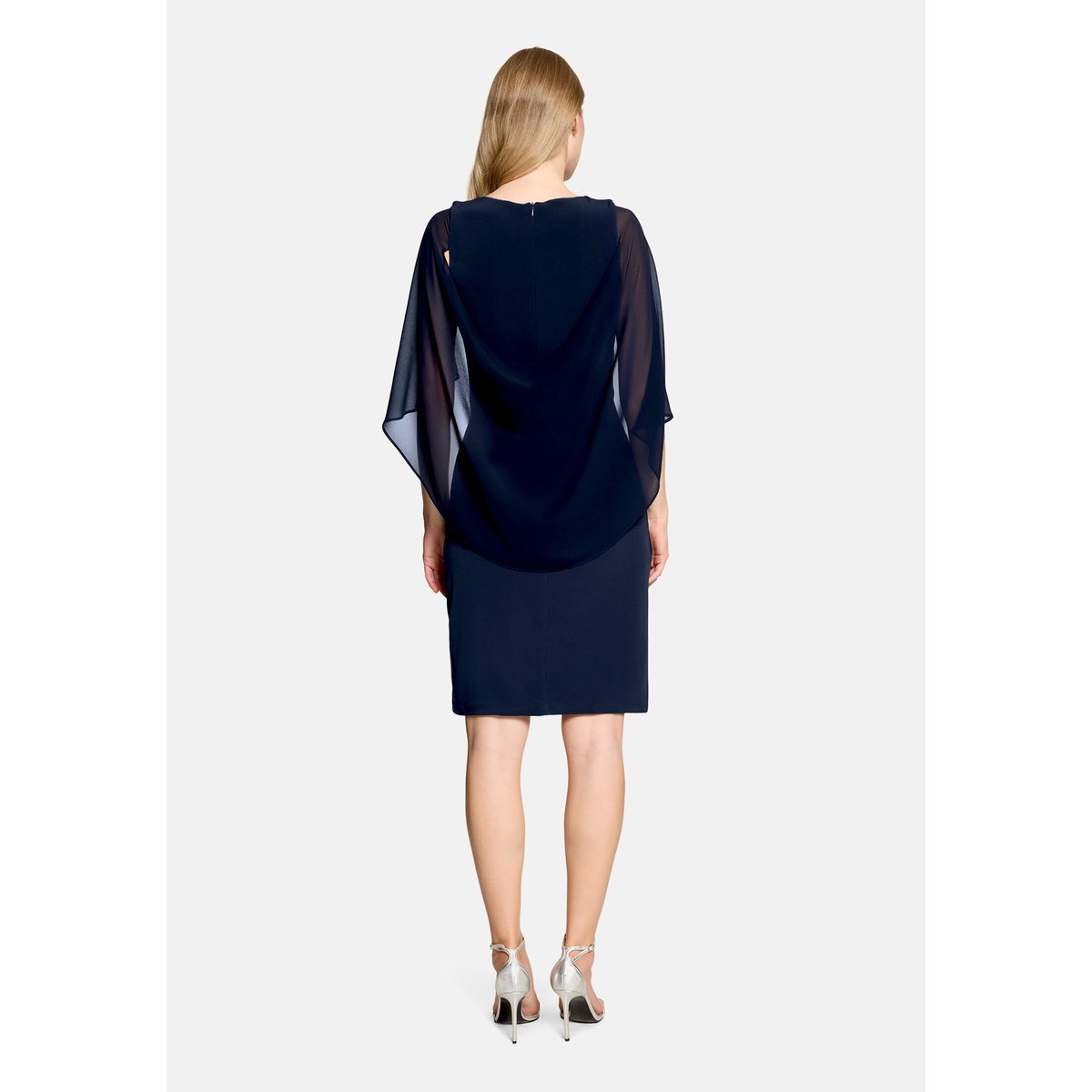 Robe de cocktail à fronce night sky, VERA MONT