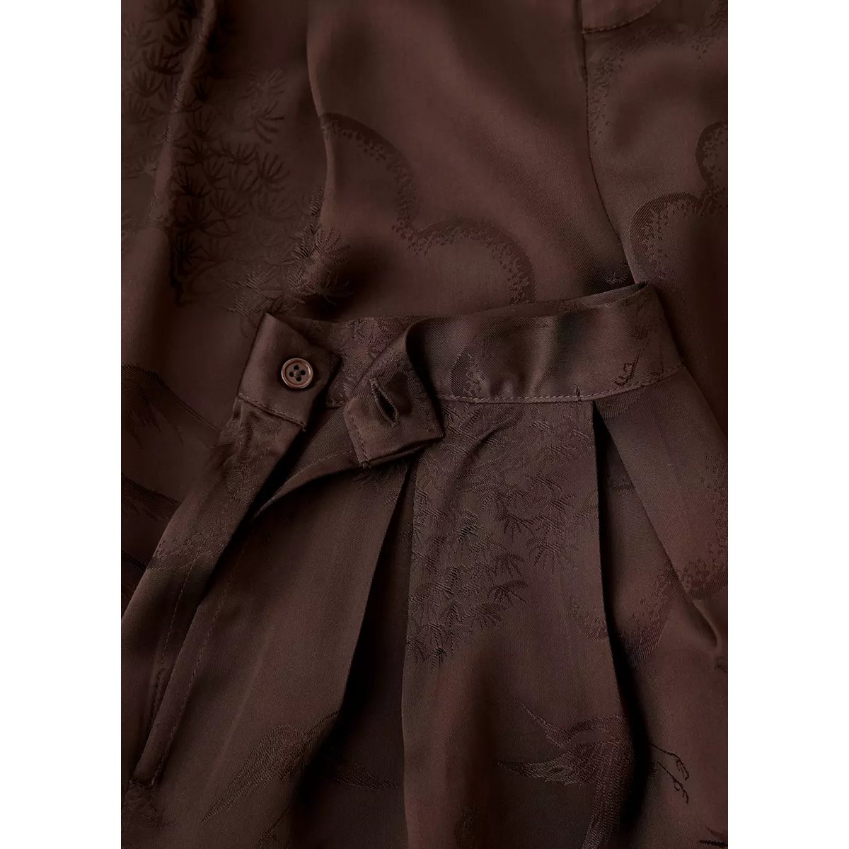 TROUSERS CHIMY marron, MANGO