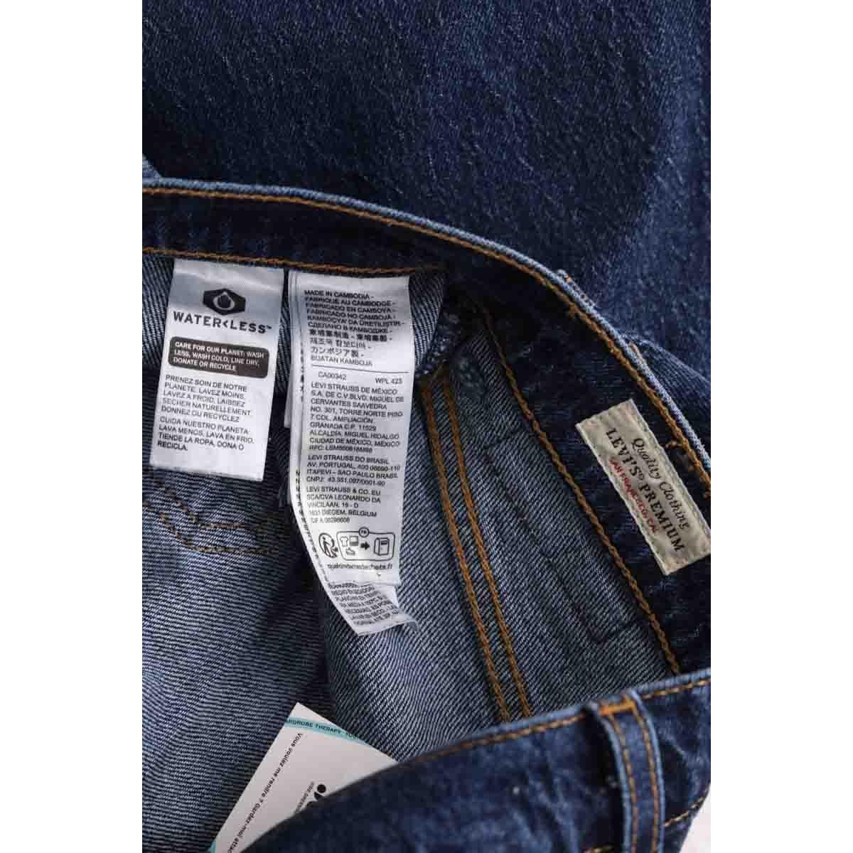 Jean droit - Très Bon État bleu, LEVI'S