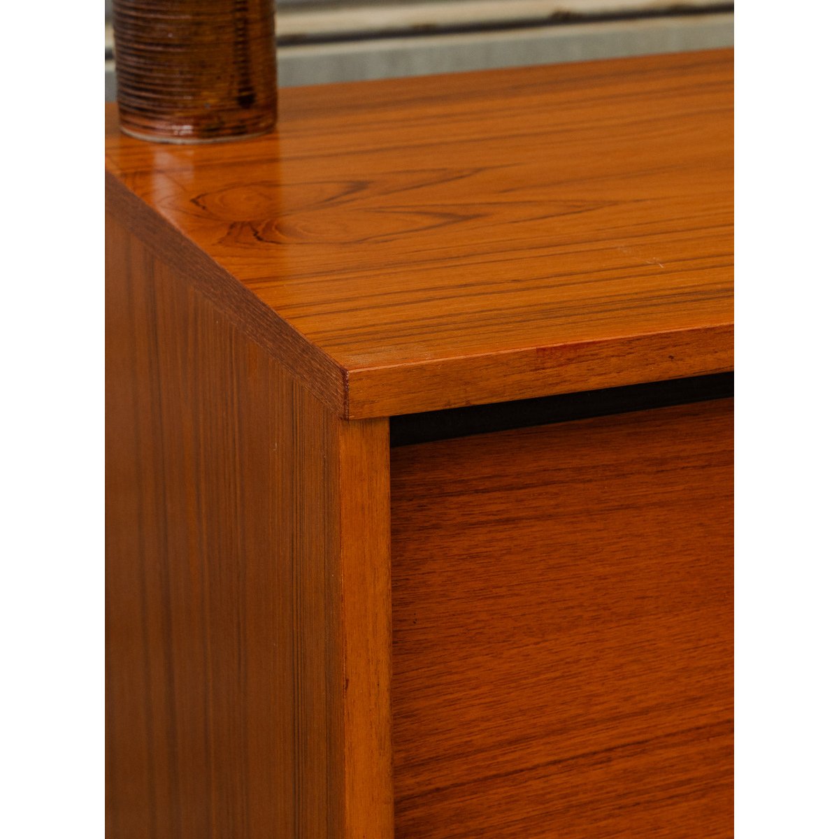 Buffet en bois Gustave N°1652 - Bon état bois foncé, DEBONGOUT