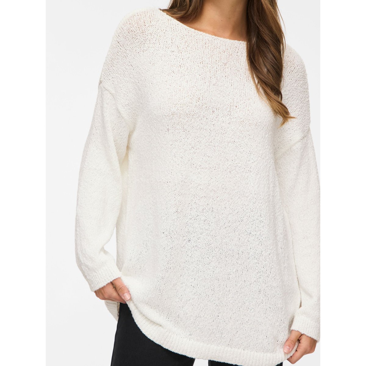 Pull En Maille cloud dancer, VILA