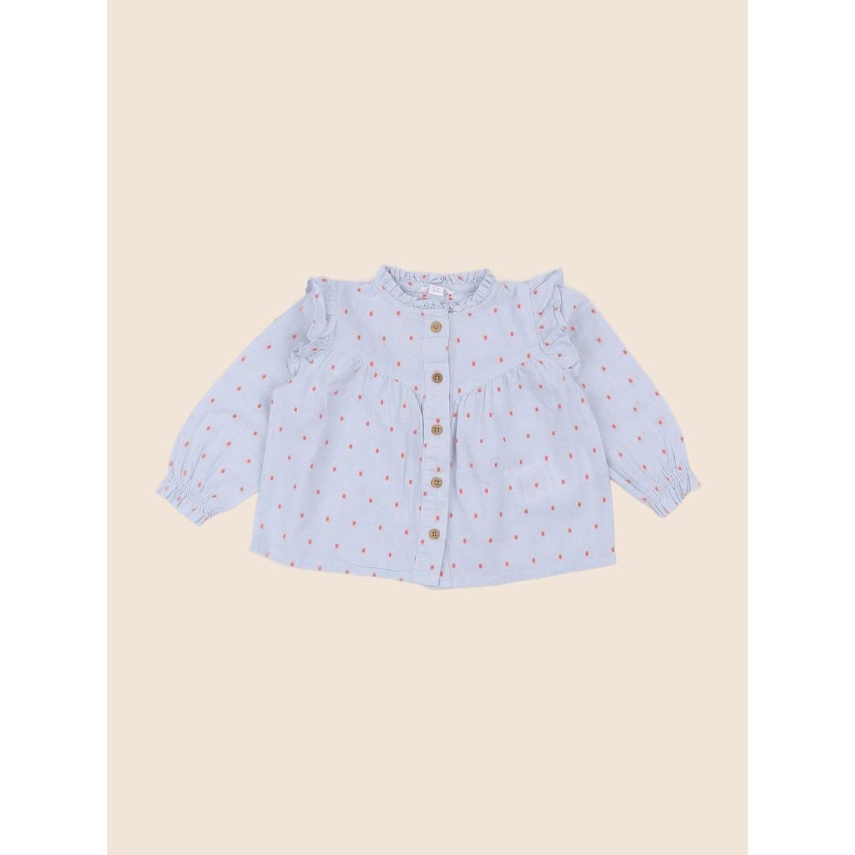 Blouse - Très bon état bleu, VERTBAUDET