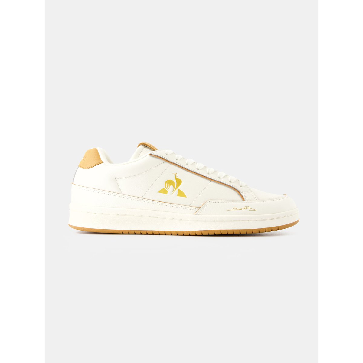 Baskets NOAH_2 PREMIUM LEATHER marshmallow / meerkat, LE COQ SPORTIF