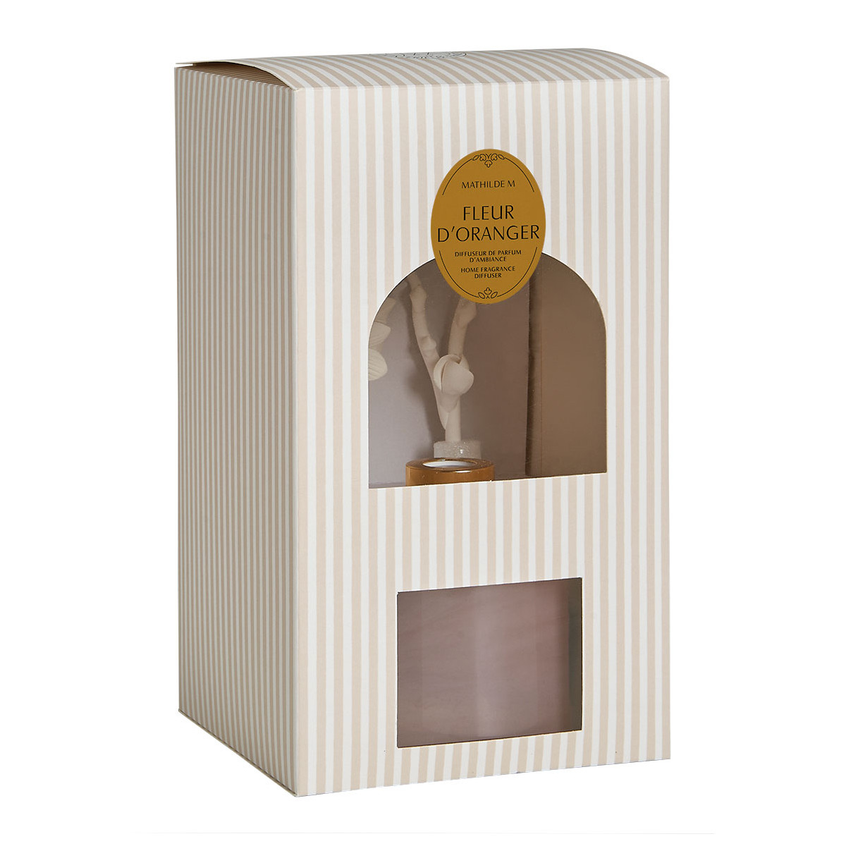 Diffuseur parfum d'ambiance - Fleur d'Oranger transparent, MATHILDE M