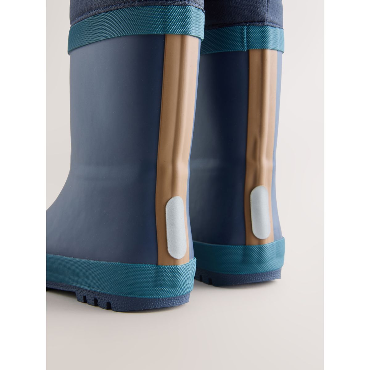 Bottes en caoutchouc à revers réglable bleu marine, NEXT