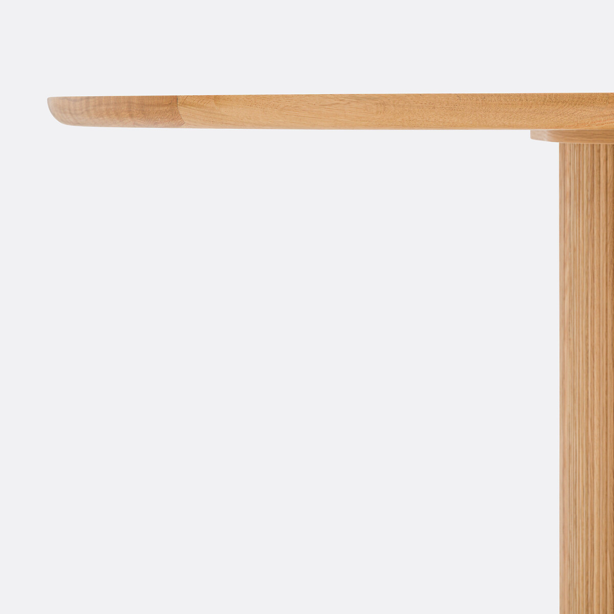 Table à manger, ovale, en plaqué chêne, pour 6 à 8 couverts, TAMULA chêne, LA REDOUTE INTERIEURS