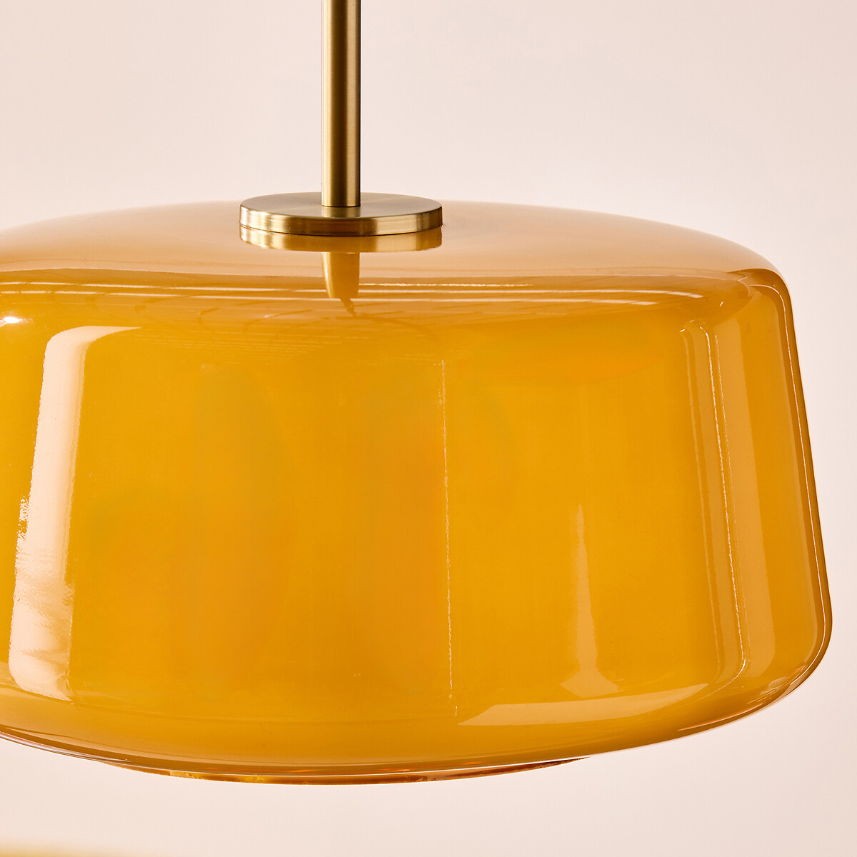 MADE.COM Camilo Pendant Light amber, MADE