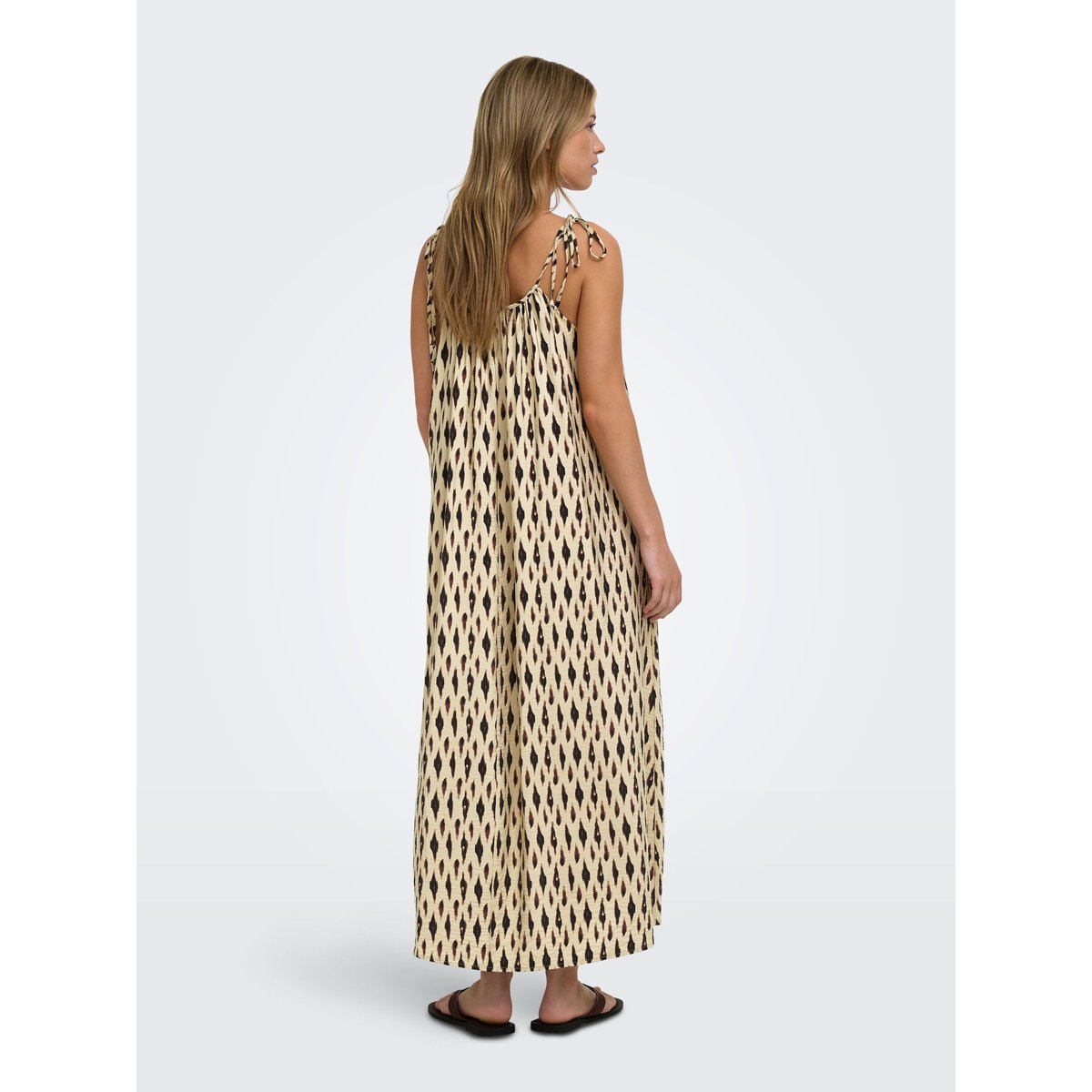 Robe blanche - brown rice 1, ONLY