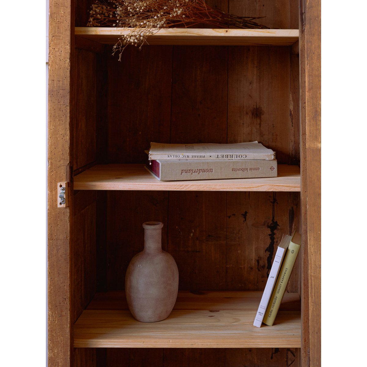 Armoire parisienne façon bonnetière Blandine N°475 - Bon état bois clair, DEBONGOUT