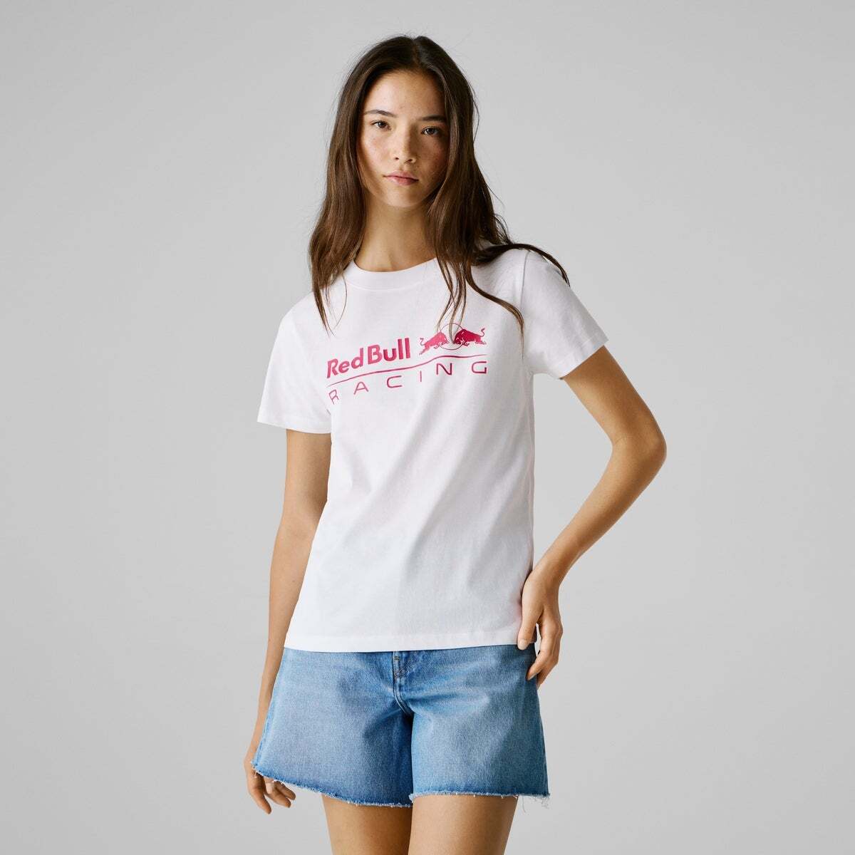 Red Bull Racing T-Shirt Coupe Regular Avec Logo Imprimé blanc, PEPE JEANS